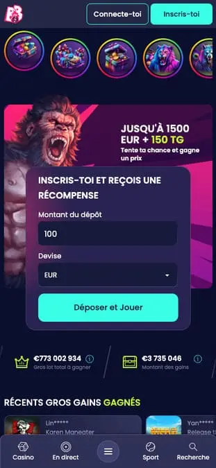 mobile app